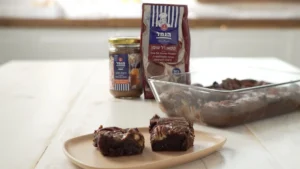 בראוניז עם ריבת חלב